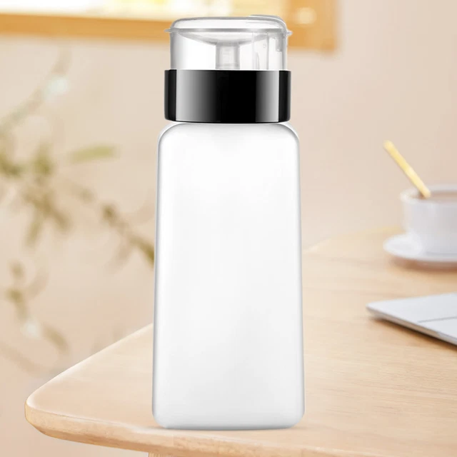 Botella removedora de esmalte de uñas 150/180/250 ml limpieza recargable de gran capacidad