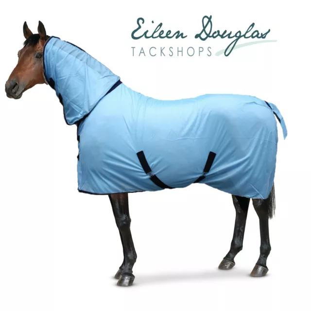 Edt Fly Rug Combo Horse Light Weight Summer Fly Sheet With Neck