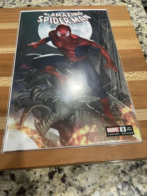 The Amazing Spider-Man #3 InHyuk Lee Variant Cover Marvel Comics 2022 LTD 3000