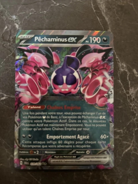Carte Pokémon Favianos EX 038/064 - PV 210 - Holo - État Quasi Neuf - SFA Fr