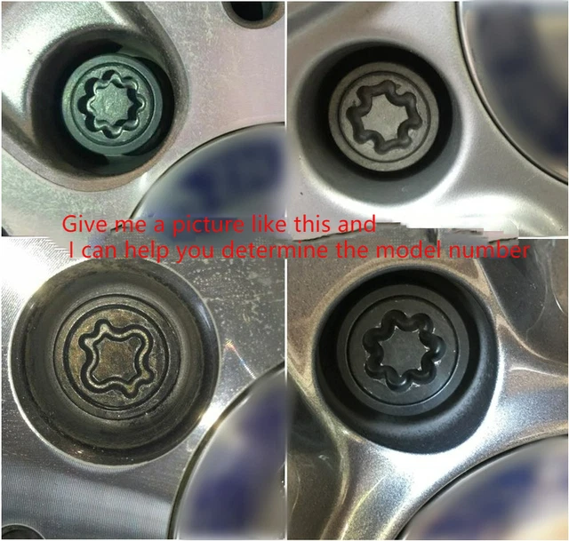 FOR BMW F20/F21/F30/F31/F10/F11 Tire Wheel Lock AntiTheft Screw Lug