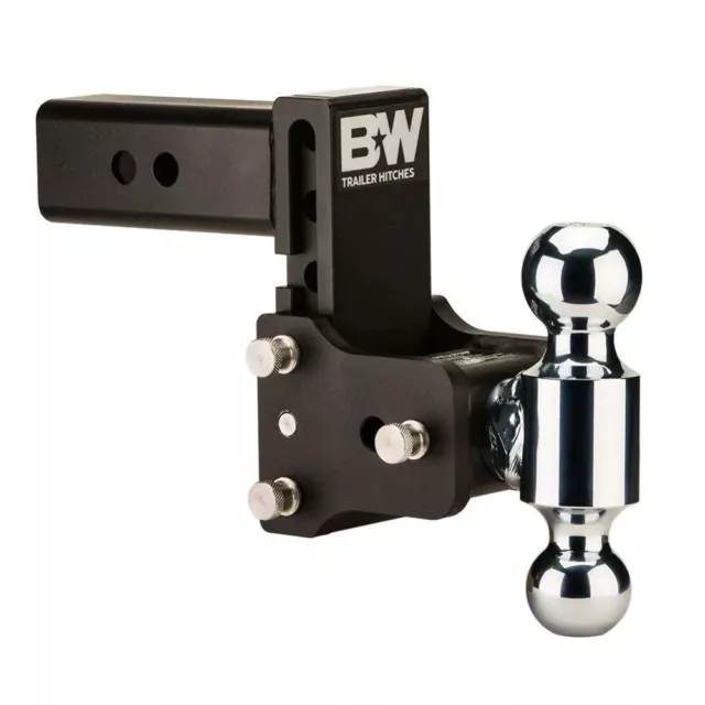 B&W Hitches Adjustable Ball Mount Hitch 2.5" Receiver 5" Drop 5.5" Rise TS20037B