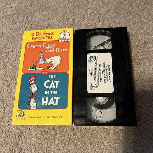 DR. SEUSS FAVORITES Green Eggs and Ham and The Cat in the Hat (VHS