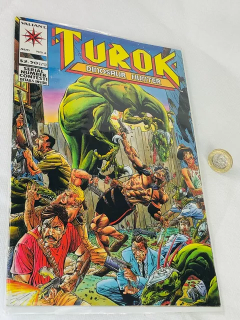 Turok Comic Official VGC No 2 Dinosaur Hunter