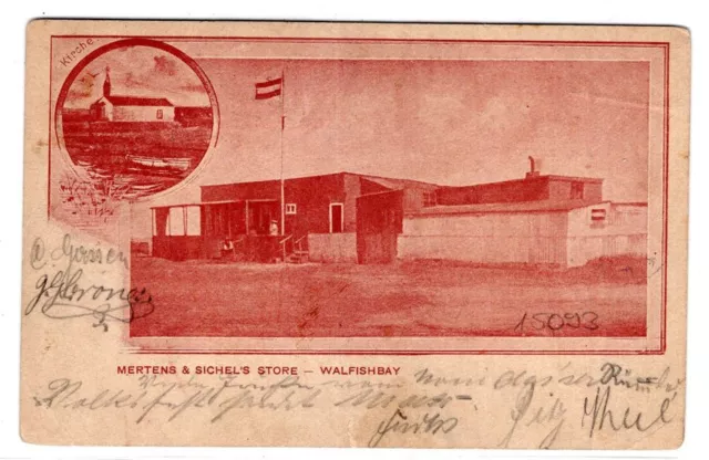 DSWA 1906 FELDPOST auf GA Kap der Guten Hoffnung MERTENS und Sichels store (AA29