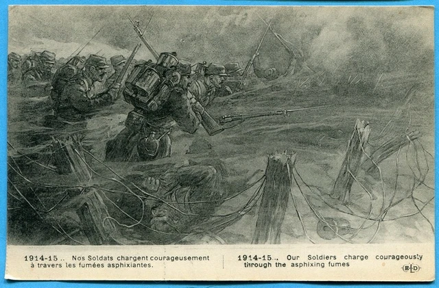 Patriotic CPA: Our Soldiers Charge Bravely / War 14-18
