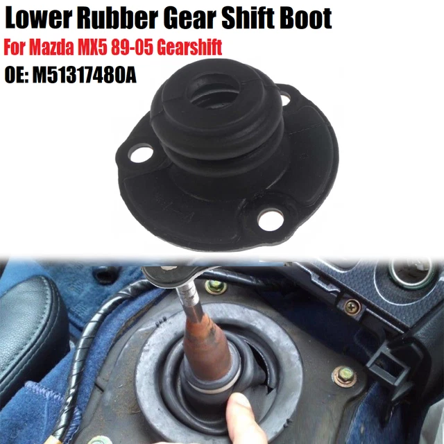 MX5 LOWER GEAR Lever Shift Boot Rubber Gaiter For Mazda MX5 MK1 Mk2