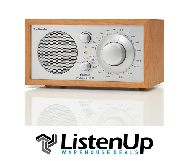 TIVOLI AUDIO MODEL One Bluetooth AM/FM Radio in Cherry/Silver 99.00