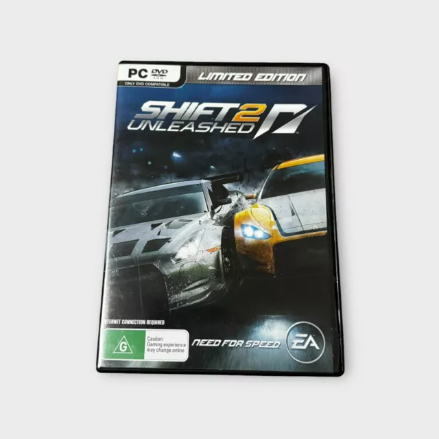 Shift 2 Unleashed Limited Edition PC DVD Need For Speed Game EA Sports