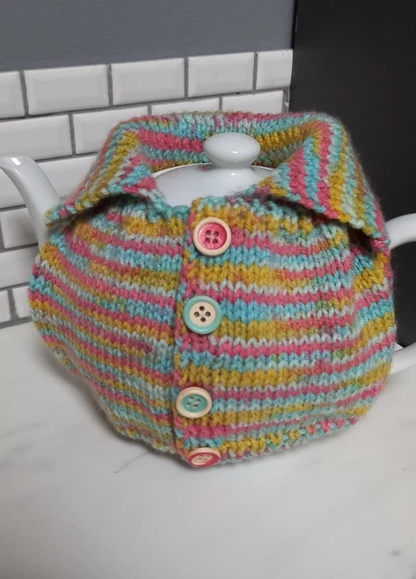 Accogliente Gilet/Cardigan Lavorato A Mano Medio-Grande Vaso