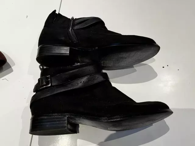Evans best sale biker boots