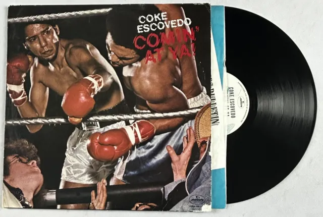 Coke Escovedo Vinyl Comin' At Ya 1976 LP Promo Record NM