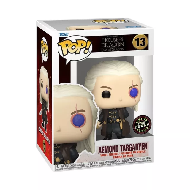 Funko Pop! Television House Of The Dragon Aemond Targaryen Chase Pop (In Stock)