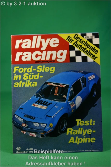 Rallye Racing 2/72 Mercedes AMG 6.8 Morgan + 8 Opel Rekord Renault 5
