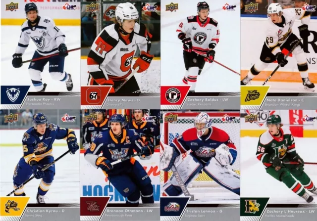2022/23 '22/23 UD Upper Deck CHL base cards #1-200 *pick from list*