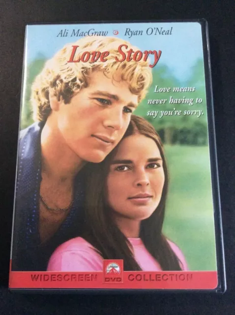 Love Story (DVD, 2001) 1970 - Widescreen -  Disc VG condition