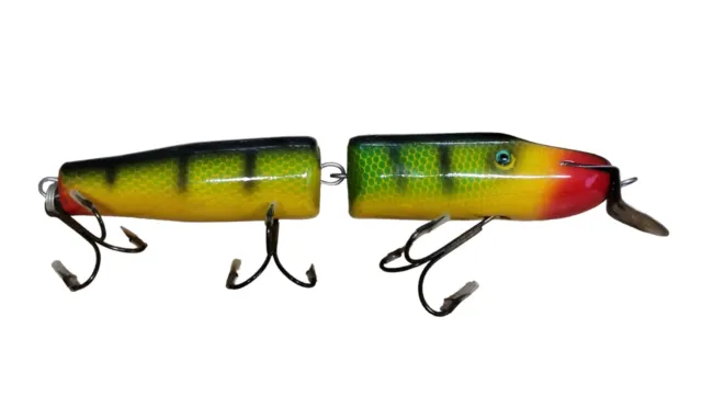 ED LATIANO CRANKBAIT Muskie Collectible (10 PERCH) Immaculate