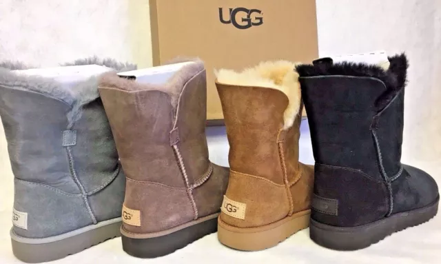 Ugg Australia Classic Cuff Short 1016418 Sheepskin Suede Boots Women's Shoes