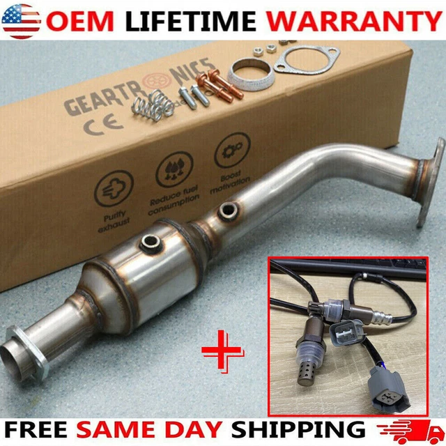 FRONT CATALYTIC CONVERTER w/ O2 SENSORs For HONDA ELEMENT 2.4L 2006