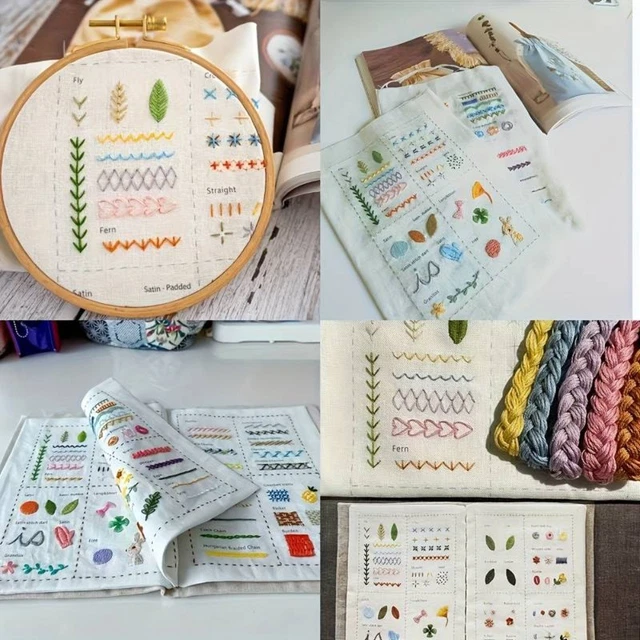 CANVAS EMBROIDERY STITCH Guide Book Complete Needle Trace Guide For ...