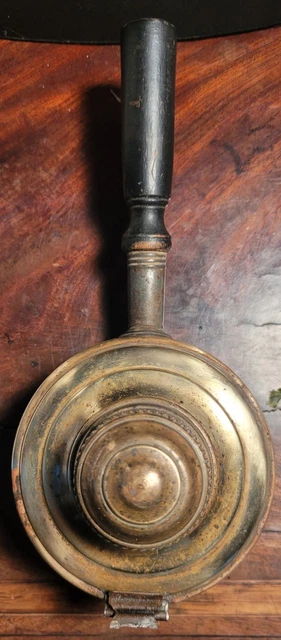 Ancien Réchaud à Alcool En Verre Et Laiton - Vintage 1900 - Fabriqué En France