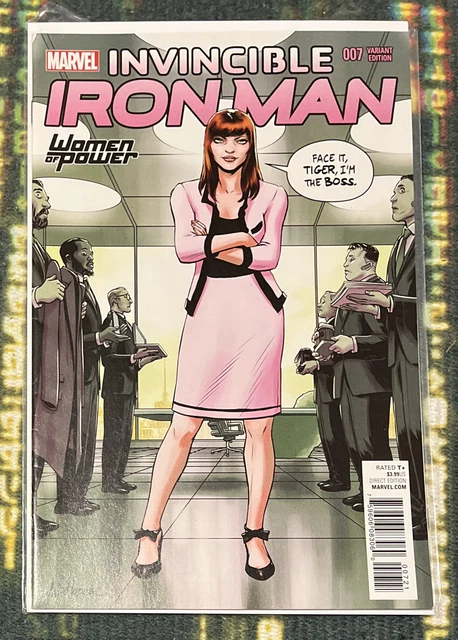 Invincible Iron Man #7 Women Of Power Variant 1st RiRi Williams 2016 Marvel