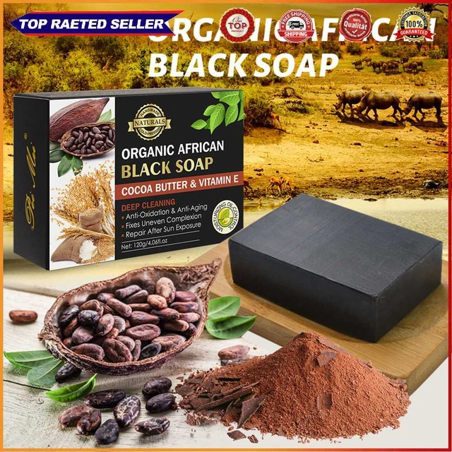120 g Jabón de limpieza profunda Jabón de esterilización para piel grasa Eliminar ácaros Cuidado de la piel
