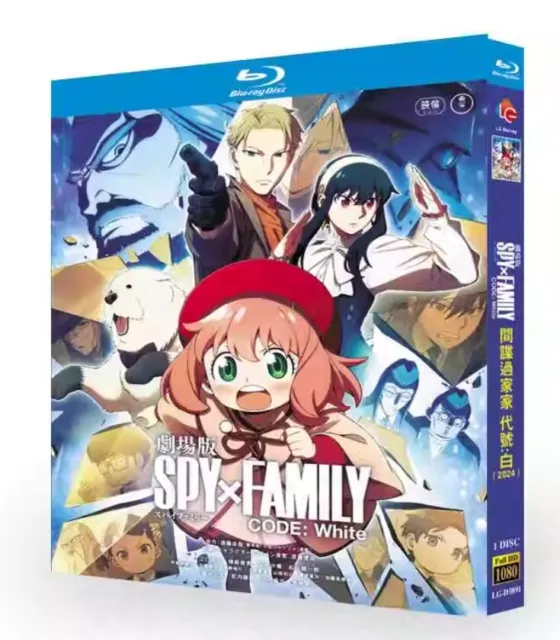 2024 JAPAN DRAMA Spy x Family Code White Bluray English Sub Box Free