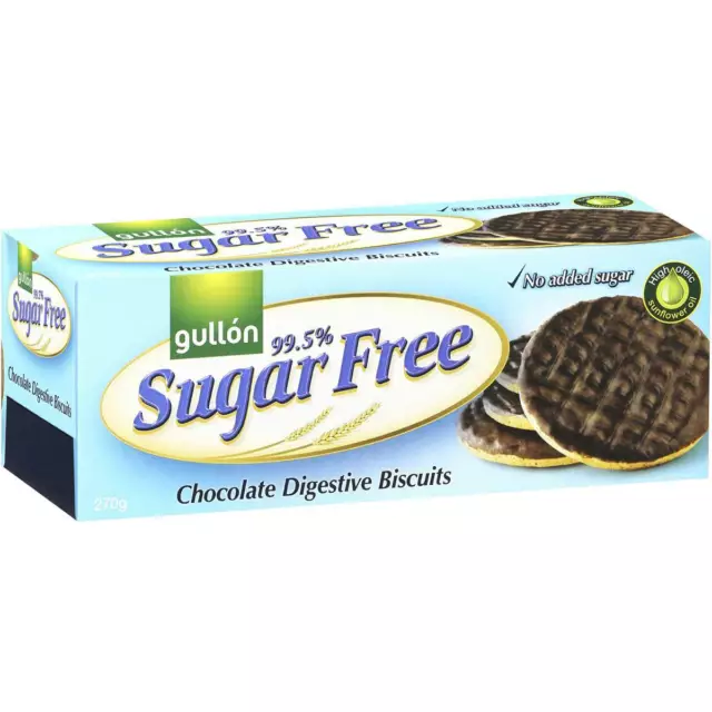 Gullon Sugar Free Digestives Chocolate Biscuits 270g