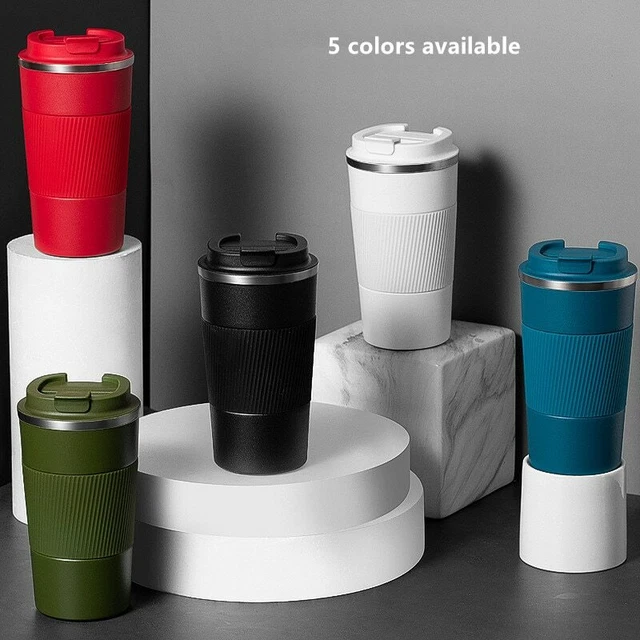 Reusable Insulated Coffee Cup Stainless Steel Thermal Leakproof Mug for Travel