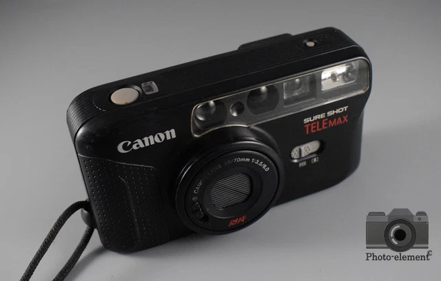 Canon Sure Shot TeleMax fotocamera punta e scatta 35 mm pellicola | pellicola testata Canon Sure Shot TeleMax fotocamera punta e scatta 35 mm pellicola | pellicola testata