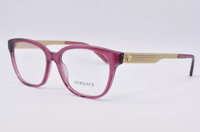 Versace VE3337 Eyeglasses 5408 Transparent Violet