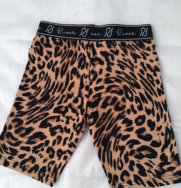 River island mini girls aged 2-3 years leopard print cycling shorts set BNWT 9