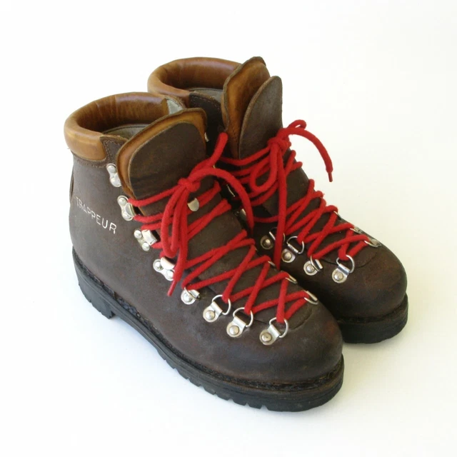 CHAUSSURES DE MONTAGNE Marche Rando anciennes TRAPPEUR T 39