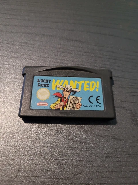 Jeu Lucky Luke Sur GameBoy Color - Cartouche Seule - Version Française - État Correct