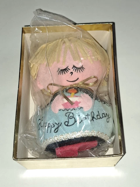 Western Union Dolly Gram Happy Birthday Doll SO CUTE VINTAGE Doll