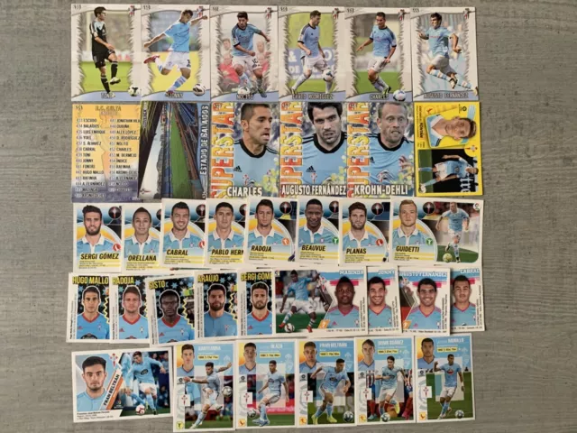 Lote Cromos De Futbol Del Celta De Vigo