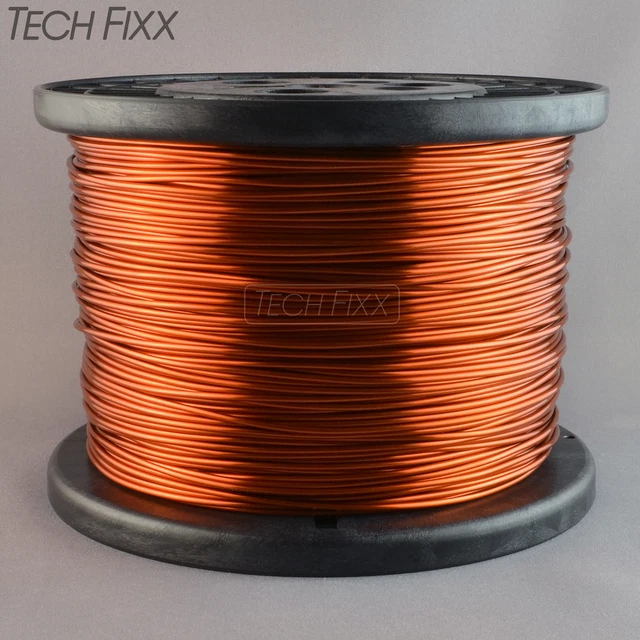 Magnet Wire 14 Gauge Enameled Copper 520 Feet Coil Winding 6.54 Lbs Essex 200C