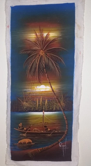 Tela Pintada Al Oleo