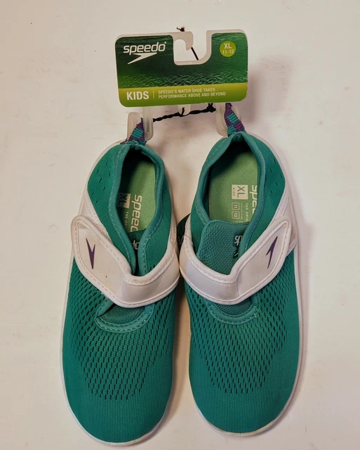 Speedo Toddler Girls' Shore Explore Water Shoe - Teal (X:L-11/12)