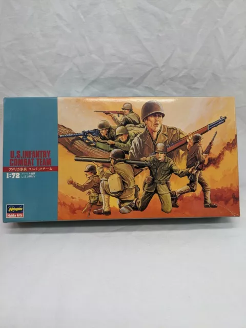 Hasegawa US Infantry Combat Team 1:72 Scale Hobby Kit