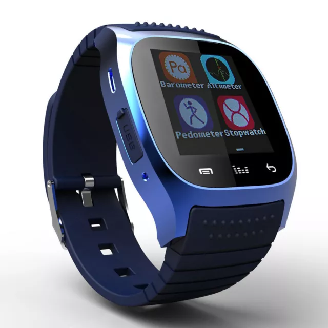 Mate Wrist Waterproof Bluetooth Smart Watch for Android HTC Samsung iPhone iOS