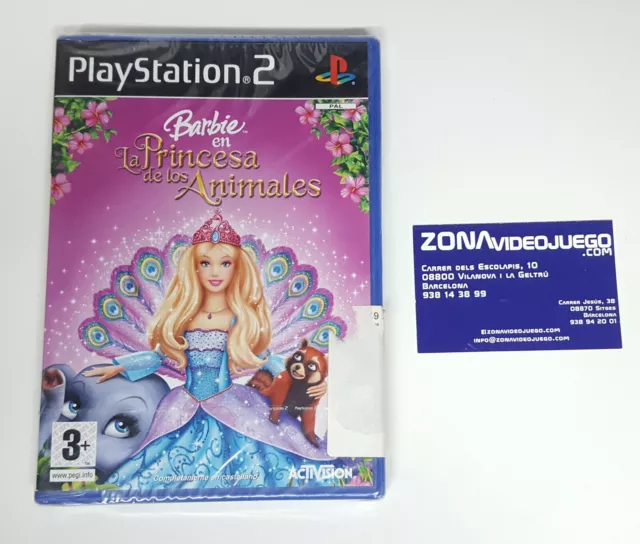 Juego para Playstation 2 Barbie en la Princesa de los Animales SONY - ✓