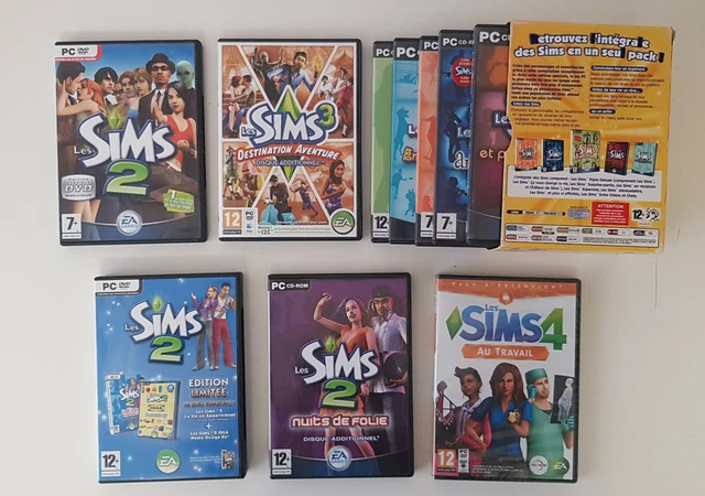 Les Sims L'Intégrale - Coffret Métal Vintage 2004 (PC) - Très Bon État