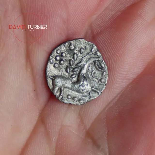 Hammered Late Iron Age (Celtic) Iceni Silver Unit