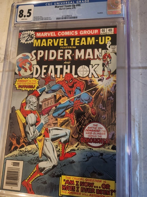 Marvel Team-Up #46 (1976) Marvel CGC 8.5 WP