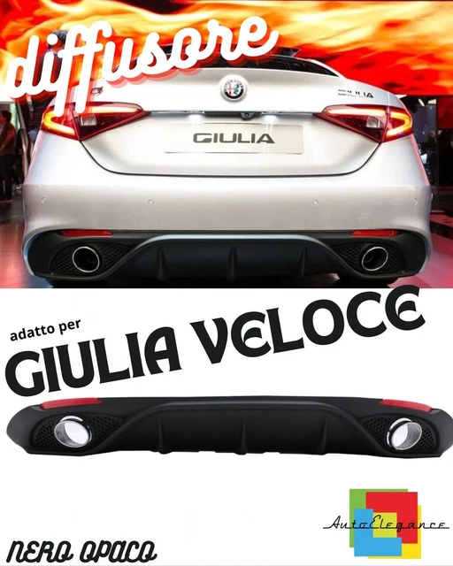 Revêtement De Jupe Avant Prasco Pour Alfa Romeo Giulia - Pièce Neuve D'origine - Référence AA3441940