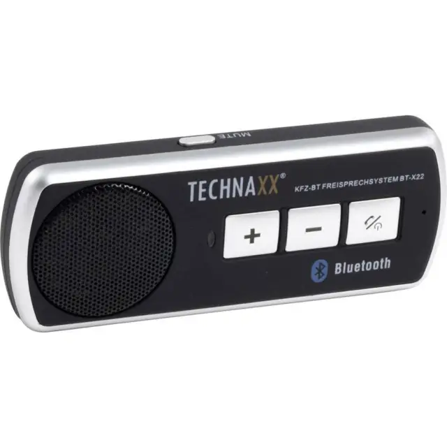 Technaxx BT-X22 Kit mains libres Bluetooth Durée de conversation (max.): 20 h