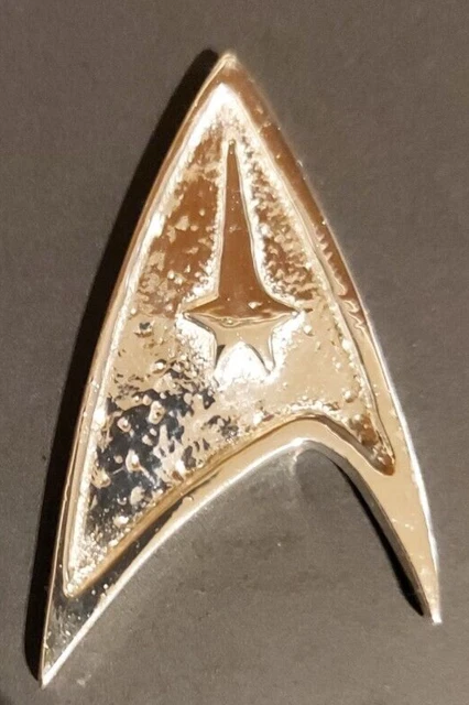 Star Trek Badge Silver 925 sterling Communicator Starfleet Command Gift Star Trek Badge Silver 925 sterling Communicator Starfleet Command Gift