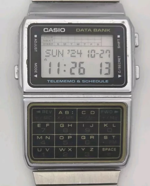 Casio databank silver online